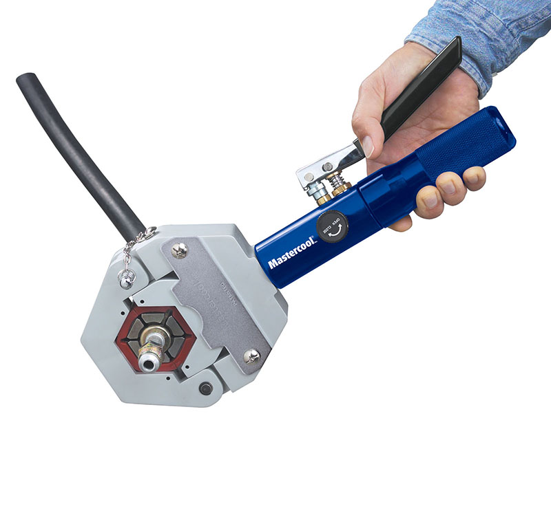 Mastercool 71500 Hydra-Krimp Black A/C Hose Crimper