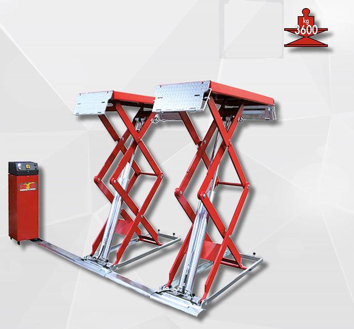 Cầu nâng cắt kéo Mondolfo Ferro TITAN XC 3600 EF