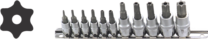 Đầu khẩu hình sao chìm 11 chi tiết JTC-3902