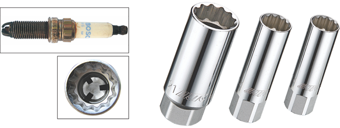 JTC-4730-4815 14MM SPARK SOCKET 12PT (LEAF SPRING)