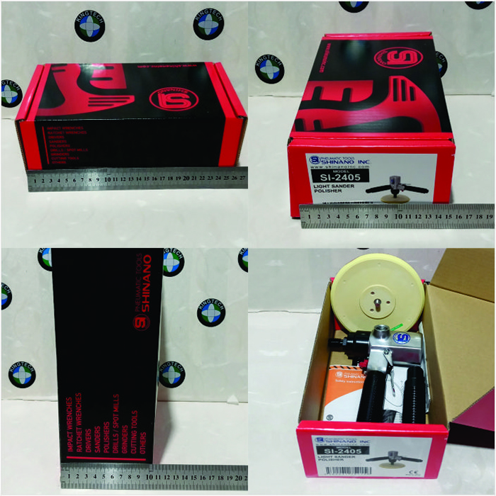 Máy mài, đánh bóng tác động đơn dùng khí nén Shinano SI-2405