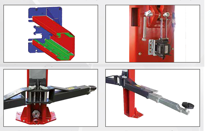 Cầu nâng 2 trụ Mondolfo Ferro TITAN PI 245HC-Nhập khẩu Ý Cầu nâng 2 trụ Mondolfo Ferro TITAN PI 245HC-Nhập khẩu Ý
