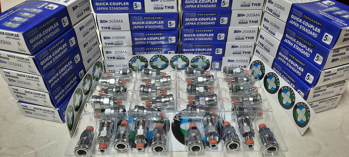 Giắc nối nhanh khí nén THB 20SMA Giắc nối nhanh khí nén THB 20SMA