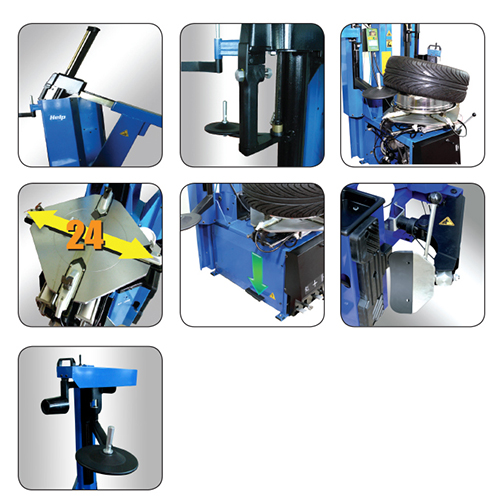 Máy ra vào lốp Heshbon HT-220 Máy ra vào lốp Heshbon HT-220