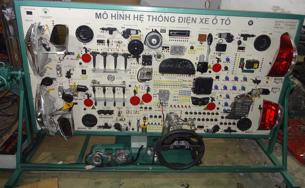 automotive-electric-electronic-integrated-component-system-educational-training-equipment
